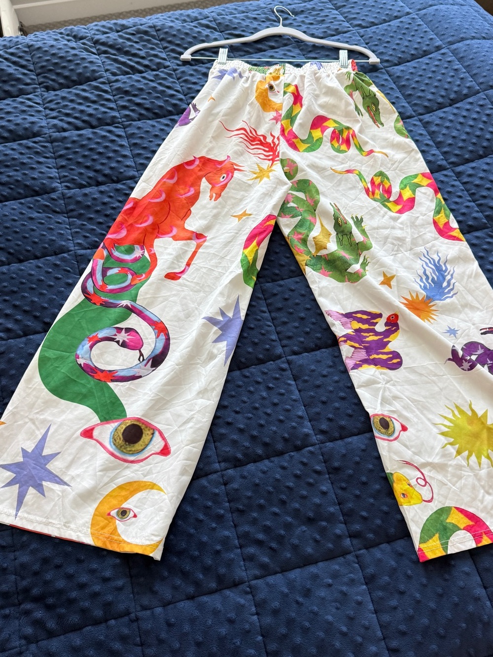 Colorful Abstract Print Two-Piece Set | Size S - Picture 4 of 9